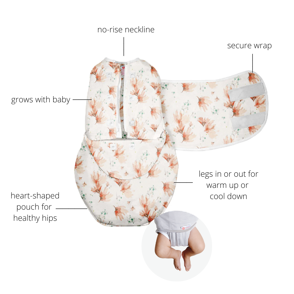 Blush Blossom Swaddle - Embé
