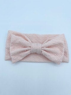Blush Headband Bow