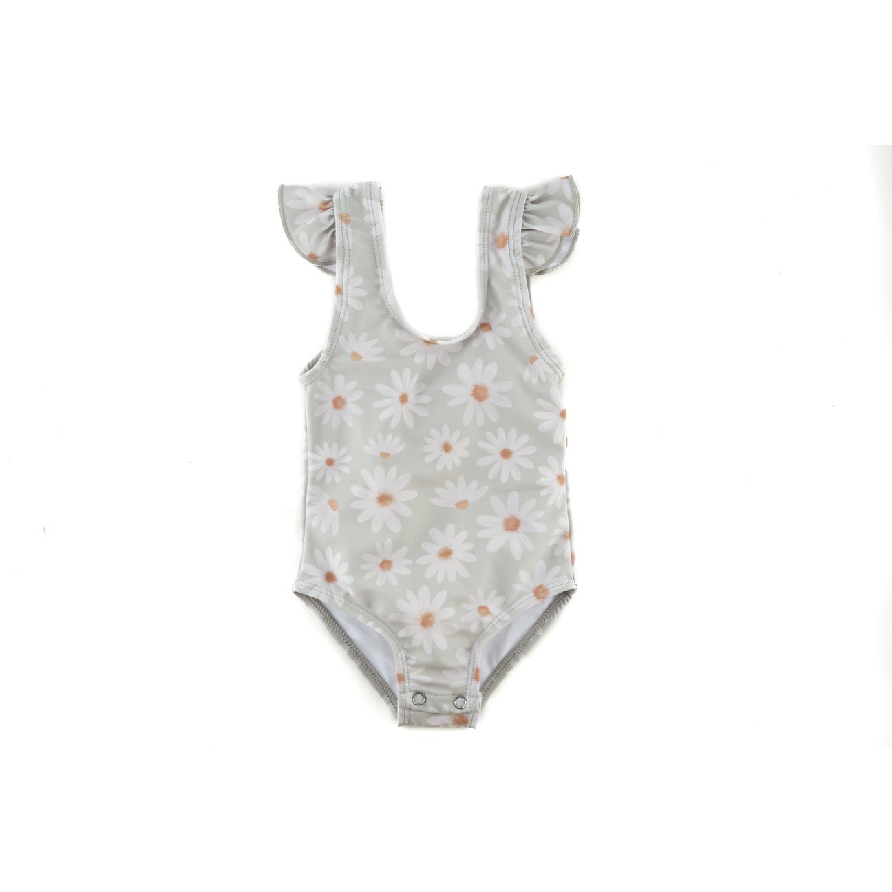 The "Emma" Ruffle Shoulder One Piece - Current Tyed
