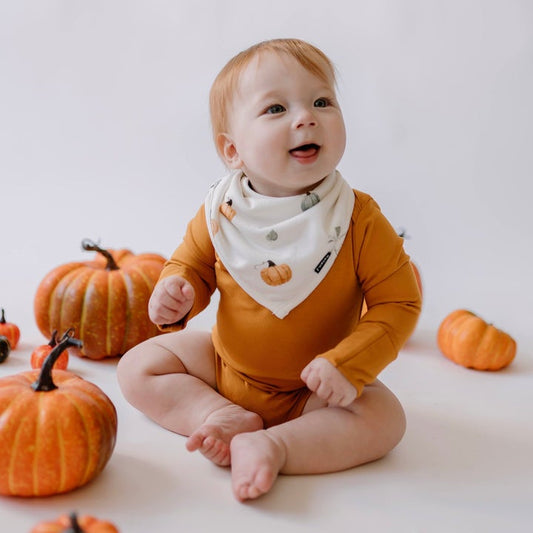 Pumpkin Bandana Bib