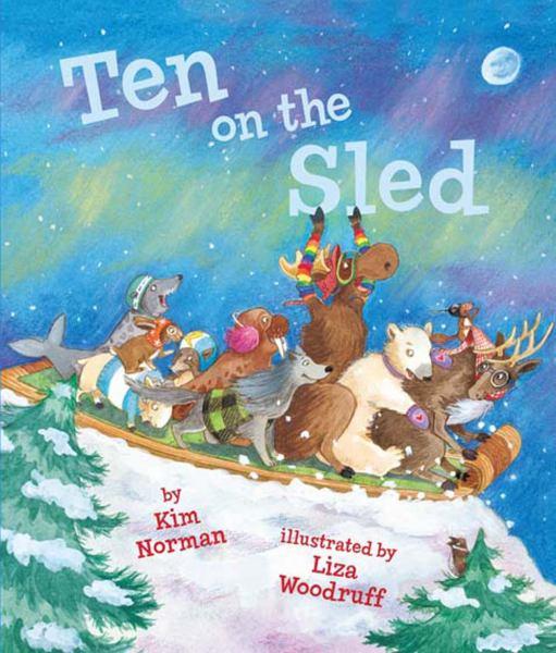 Ten on the Sled Board Book